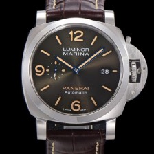 레플리카 [파네라이] 남성용 루미노르 1950 3데이 44미리 PAM01116 오토매틱 P.9010타입 가죽줄 브라운다이얼 pan2153  
