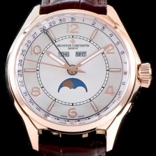 레플리카 [바쉐론콘스탄틴] 남성용 2019 SIHH신제품!! 피프티식스 4000E/000R-B438 컴플리트 캘린더 데이-데이트 문페이즈 화이트 다이얼 오토매틱 무브먼트 VAC0202  