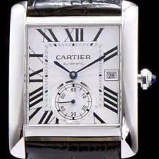 레플리카 [까르띠에] 남성용 탱크 화이트 다이얼 오토매틱 무브먼트 CAR0015  