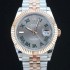 레플리카 [로렉스] 남성용 904L스틸!! 2022신형 데이저스트 41mm II m126334 그레이 다이얼 로마인덱스 18K 로즈골드 신형 Cal.3235 오토매틱 무브먼트 ROL06118  
