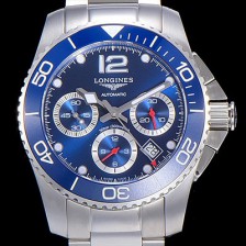 레플리카 [론진]남성용 하이드로콘퀘스트 다이버워치 43mm 크로노그래프 기능 블루다이얼 LAN25838  