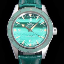 레플리카 [오메가]남성용 2021 씨마스터 300 Co-Axial 크로노미터 234.93.41.21.99.001 오토매틱 므브먼트 41mm 그린다이얼 OMG12788  