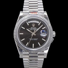 레플리카 [로렉스] 남성용 New 데이데이트 m228239-0004 무게187g 40mm 오토매틱 Cal.2836-2 타입 블랙 다이얼 rol5392  