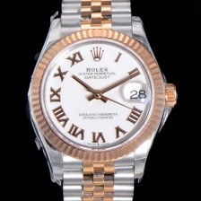 레플리카 [로렉스] 여성용 2021신상 데이져스트 오토매틱 ETA-2688 31mm 18K로즈골드 메탈줄 화이트 다이얼 rol19246  