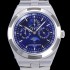레플리카 [바쉐런 콘스탄틴] 남성용 오버시즈 4300V 오토매틱 1120QP/1타입 41.5미리 메탈케이스 블루다이얼 VAC73733  