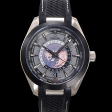 레플리카 [오메가] 남성용 씨마스터 220.92.43.22.99.001 아쿠아테라 150M GMT 월드타이머 43미리 오토매틱 Cal. 8938 타입 우레탄줄 그레이 다이얼 omg20244  