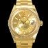 레플리카  [로렉스] 남성용 스카이더웰러 오이스터 퍼페츄얼 오토매틱 Cal.9001타입 42미리 18K 옐루골드 골드다이얼 rol5292  
