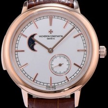 레플리카 [바쉐론콘스탄틴] 남성용 패트리모니 데이트 로즈골드 화이트 다이얼 VAC04440  