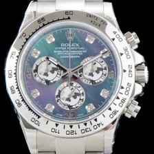 레플리카 [로렉스] 남성용 Cal. 4130 무브 UP!! 코스모그래프 데이토나 진주자개 다이얼 크로노그래프 오토매틱 무브먼트 ROL0523  