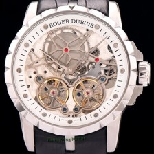 레플리카 [로저드뷔] 남성용 스켈레톤 다이얼 아시안 오토매틱 ROG4201  