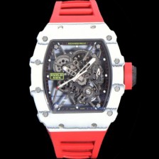 레플리카 [리차드밀러] 남성용 RM035-01 라파 수동/기계식 무브먼트 50mm 카본 우레탄줄 스캘래톤 다이얼 ric0233  