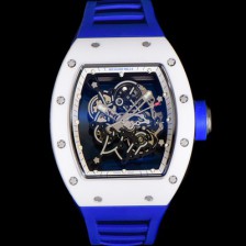 레플리카 [리차드밀레] 남성용 RM055 부바왓슨 세라믹 50mm 기계식 수동형 무브먼트 스켈레톤 다이얼 ric0310  