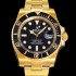 레플리카 [로렉스] 남성용 최신버전! 서브마리너 오토매틱 Cal.3135타입 18K 옐로우골드 40mm 블랙다이얼 rol57810  