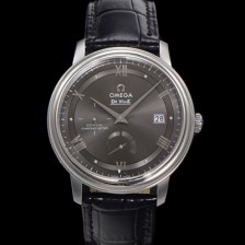 레플리카 [오메가] 남성용 드빌 424.13.40.21.06.001 프레스티지 코-액시얼 39.5mm 오토매틱 Cal.2627 타입 빈티지 그레이 다이얼 omg0171  