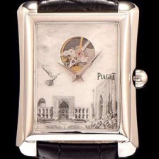 레플리카 [피아제] 남성용 엠퍼라도 화이트 다이얼 오토매틱 무브먼트 PIA4202  