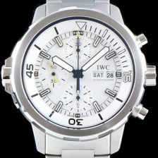 레플리카 [아이더블유씨] 남성용 아쿠아타이머 IW376802 크로노그래프 화이트 다이얼 IWC0401  