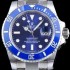 레플리카 [로렉스] 남성용 NEW VIP 버전!!서브마리너 데이트 116619LB-97209 블루 세라믹 베젤 블루 다이얼 야광 인덱스 브레이슬릿 스위스 3135오토매틱 무브먼트 ROL0321  
