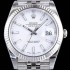 레플리카 [로렉스] 남성용 데이저스트 II m126334-0004 화이트 다이얼 야광 스틱 인덱스 스틸 브레이슬릿 오토매틱 무브먼트 ROL0304  