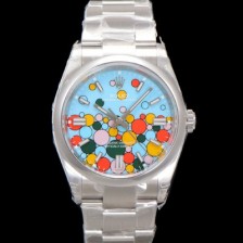 레플리카 [로렉스] 남성용 904스틸 오이스터 m126000-0009 퍼페추얼 36mm 오토매틱 Cal.3230 타입 터콰이즈 블루 다이얼 rol5307  