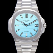 레플리카 [파텍필립] 남성용 노틸러스 5711/1A-018 메탈줄 Cal.324 S C 타입무브 티파니 블루 다이얼 PAT424  