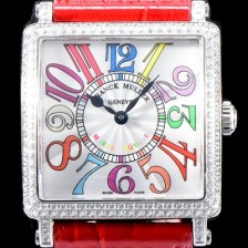 레플리카 [프랭크 뮬러] 남성용 마스터 스퀘어 6000 K SC DT COL DRM V D 레이디 워치 쥬얼 다이아몬드 베젤 크레이지 아워 다이얼 스위스 오토매틱 무브먼 FRA4431  