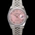 레플리카 [로렉스] 남성용 데이저스트 m126234 로마인덱스 36mm 오토매틱 Cal.3235 무브먼트 핑크 다이얼 rol5358  