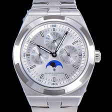 레플리카 [바쉐런 콘스탄틴] 남성용 오버시즈 4300V 오토매틱 1120QP/1타입 41.5미리 메탈케이스 실버다이얼 VAC73732  