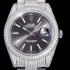 레플리카 [로렉스]남성용 데이져스트 오토매틱 41mm 다이아몬드 그레이다이얼 ROL33388  