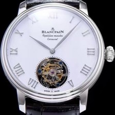 레플리카 [블랑팡] 남성용 투어빌론 42mm 화이트다이얼 BLA42420  