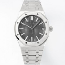 레플리카 [오데마피게] 남성용 로얄오크 셀프와인딩 15510ST.OO.1320ST.10 41mm 오토매틱 Cal.4302 무브먼트 그레이 와플 다이얼 aud6543  