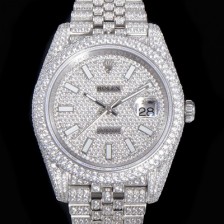 레플리카 [로렉스] 남성용 데이져스트 오토매틱 아시안 2824-2 타입  41mm 904L 다이아몬드 메탈줄 보석다이얼  rol95486  