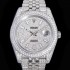 레플리카 [로렉스] 남성용 데이져스트 오토매틱 아시안 2824-2 타입  41mm 904L 다이아몬드 메탈줄 보석다이얼  rol95486  