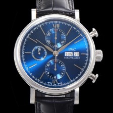 레플리카 [아이더블유씨] 남성용 포르토피노 IW391019 오토매틱 무브먼트 42미리 블루 다이얼 IWC71014  