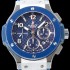 레플리카 [휴블렛] 남성용 New pgrade!!빅뱅 342.SB.131.RX 블루 세라믹 베젤 크로노그래프 44MM 블루 카본 피버 다이얼 수정형 ETA 7750 오토매틱 무브먼트 HUB0230  