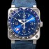 레플리카 [벨엔로즈] 남성용 BR0393 다이버 스틸 오토매틱 ETA2836-2 타입 42mm 가죽줄 블루 다이얼 bel84498  