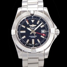 레플리카 [브라이틀링] 남성용 어벤져 오토매틱 GMT 아시안 2836-2 타입 43mm 스틸 메탈시계 블랙다이얼 bre9912  