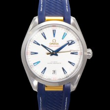 레플리카 [오메가] 남성용 씨마스터 220.12.41.21.02.004 아쿠아테라 150m 마스터 코-액시얼 라이더 컵 41mm 오토매틱 Cal.8900 타입 실버 다이얼 omg20239  