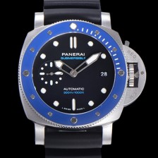 레플리카 [파네라이] 남성용 서브머시블 PAM01209 아주로 오토매틱 P.900타입 42미리 우레탄줄 블랙다이얼 pan19764  
