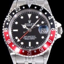 레플리카 [로렉스] 남성용 업그레이드 모델!!지엠티 마스터II 126710BLRO-0001 듀얼 타임 블랙/레드 투톤 24시간 회전 베젤 블랙 다이얼 5선 쥬빌리 브레이슬릿 오토매틱 무브먼트 ROL0311  