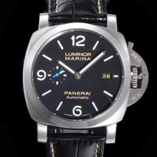 레플리카 [파네라이] 남성용 PAM01312 루미노르 1950 3데이 44미리 오토매틱 P.9010타입 가죽줄 블랙다이얼 pan3511  