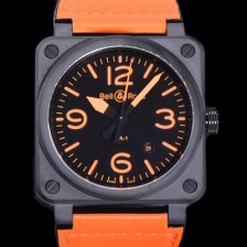 레플리카 [벨앤로즈] 남성용시계 BR03 오토매틱 미요타 9015타입 세라믹케이스 42mm 러버줄 블랙다이얼 bel8684  