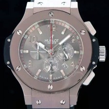 레플리카 [휴블렛] 남성용 빅뱅 에볼루션 쿼츠 44mm 버젼 그레이 다이얼 HUB4215  