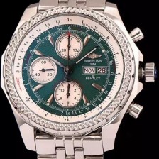 레플리카 [브라이틀링] 남성용 벤틀리 지티2 크로노 그래프 그린 다이얼 BRE0410  