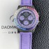 레플리카 [로렉스]남성용 데이토나 DIW 포지드카본 커스텀 40미리 크로노그래프 다이아몬드 오토매틱 Cal.4130 무브먼트 블랙 퍼플 다이얼 rol5659  