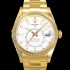 레플리카  [로렉스] 남성용 스카이더웰러 오이스터 퍼페츄얼 오토매틱 Cal.9001타입 42미리 18K 옐루골드 화이트다이얼 rol5130  