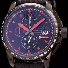 레플리카 [쇼파드] 남성용 클레식 레이싱 밀레 밀레밀리아 1000 모델 크로노그래프 블랙 다이얼 일본산 쿼츠 무브먼 CHO0412  