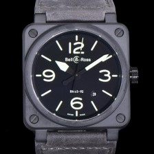 레플리카 [벨앤로즈] 남성용시계 BR03 오토매틱 미요타 9015타입 세라믹케이스 42mm 러버줄 블랙다이얼 bel0489  