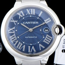 레플리카 [까르띠에] 남성용 2019신상 발롱블루 WSBB0025 42mm 블루 다이얼 오토매틱 무브먼트 CAR0106  