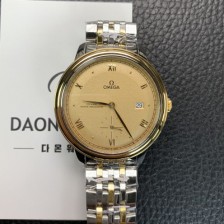 레플리카 [오메가] 남성용 드빌 스몰 434.20.41.20.08.001 세컨즈 마스터 크로노미터 18K 옐우골드 41mm 오토매틱 Cal.8802 타입 샴페인 다이얼 omg0214  