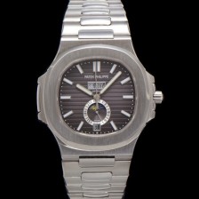 레플리카 [파텍필립] 남성용 노틸러스 5726A-001 오토매틱 Cal.324 타입 40.5mm 메탈줄 블랙 다이얼 pat2214  